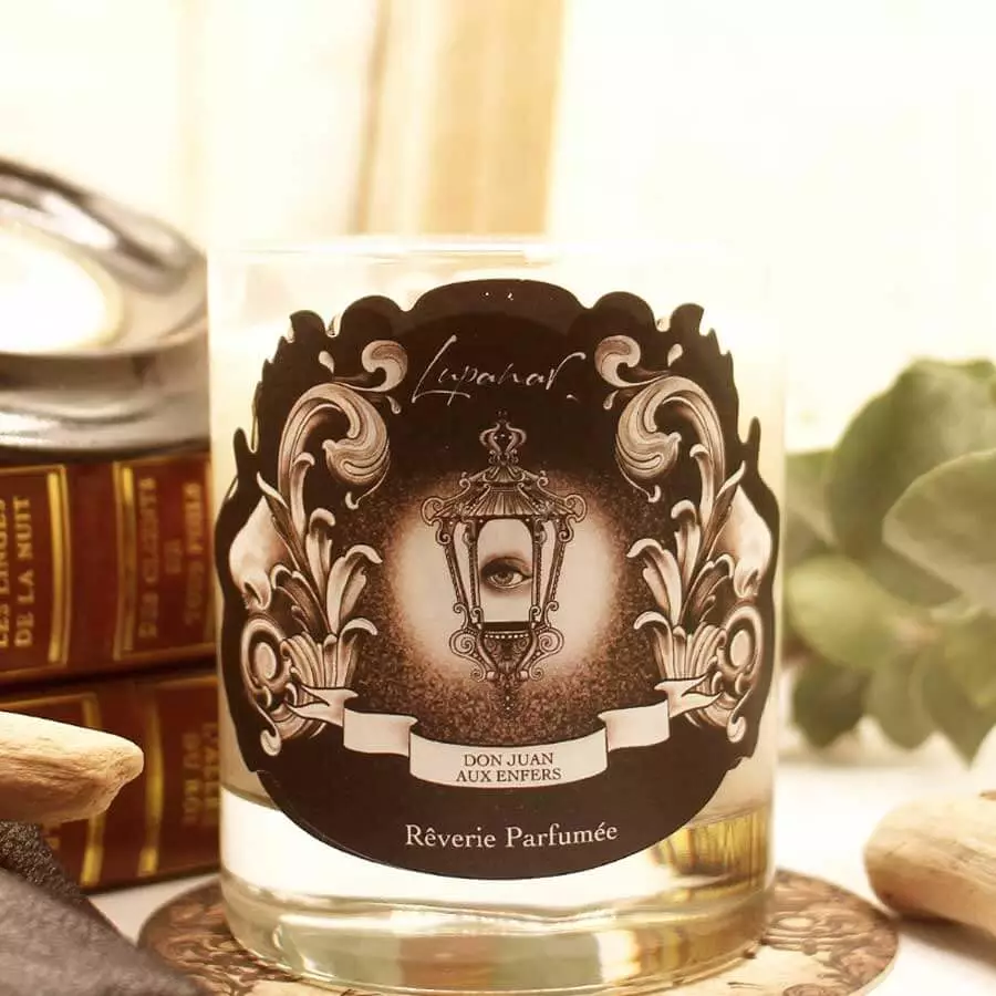Bougie Don Juan aux Enfers - Lupanar Bougie parfumée